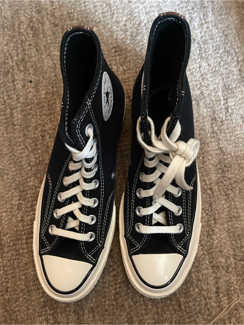 Custom Converse Chuck 70 Black High Tops